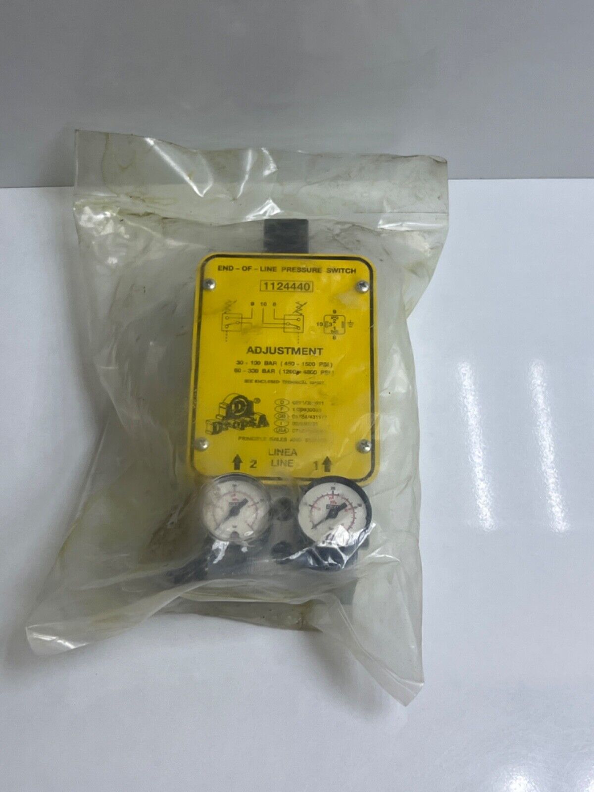 DROPSA 1124440 END-OF-LINE PRESSURE SWITCH | eBay DROPSA 1124440 END-OF-LINE PRESSURE SWITCH | eBay