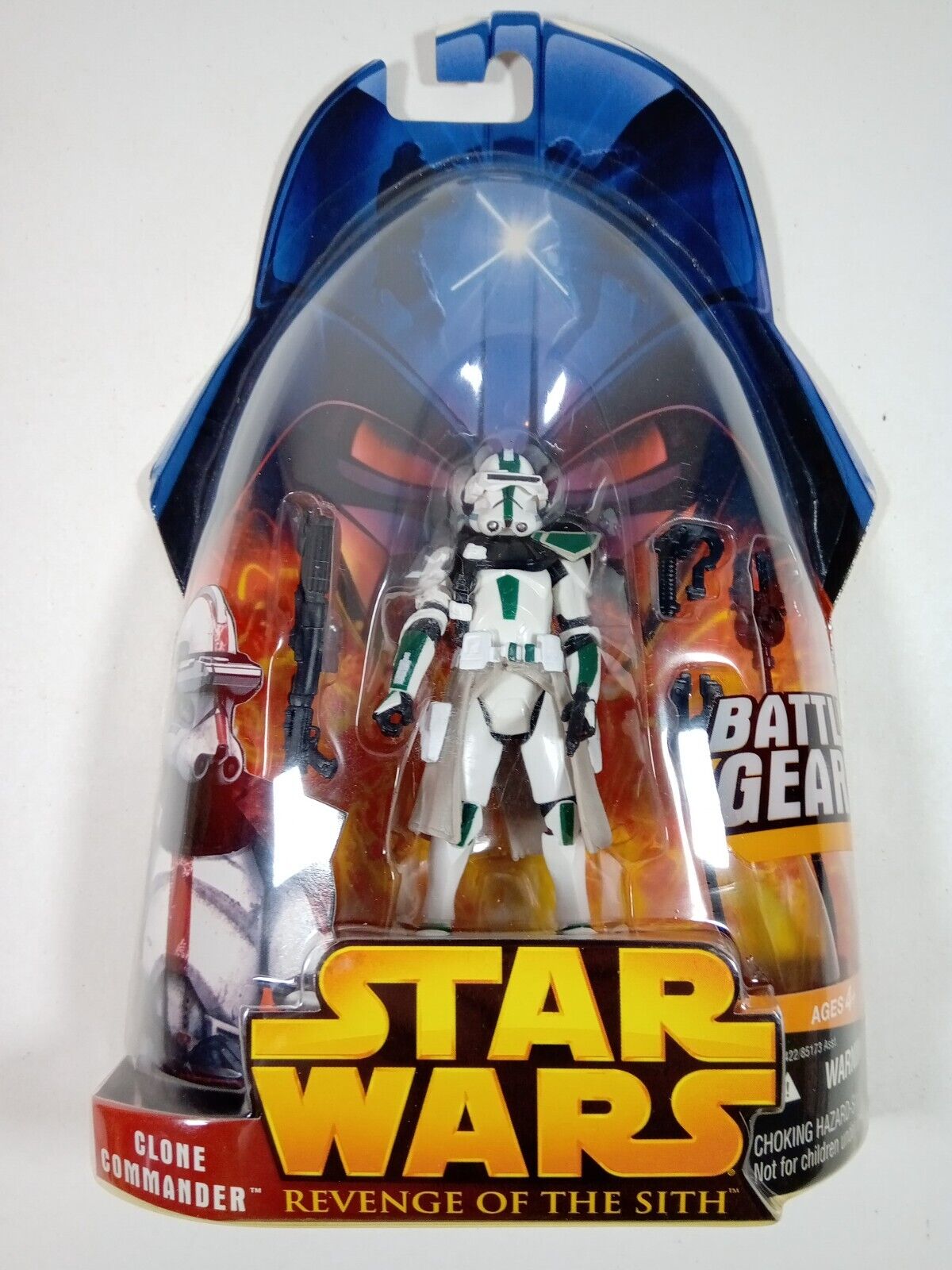 NEW 2005 Star Wars ROTS Clone Commander Green Revenge Of The NEW 2005 Star Wars ROTS Clone Commander Green Revenge Of The