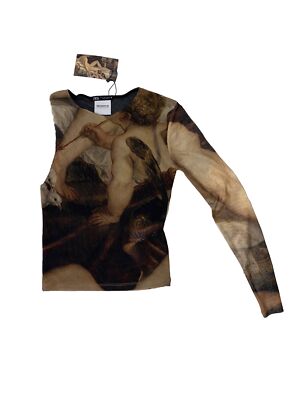 Zara Lambert Austria Venus And Love Asym One Sleeve Top S Avant Garde 