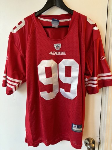 ビンテージ　00s NFL Reebok メンズXL ユニフォーム　49ers REEBOK SAN FRANCISCO 49ERS 