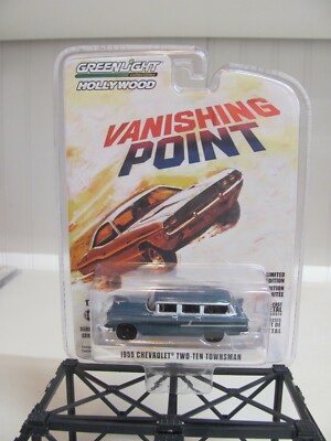 GREENLIGHT Hollywood 1955 Chevy 210 Townsman LTD ED 1:64 NEW Vanishing Point