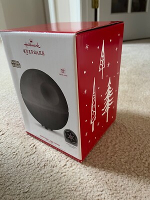 HALLMARK Keepsake Ornament STAR WARS Death Star Tree Topper + Box