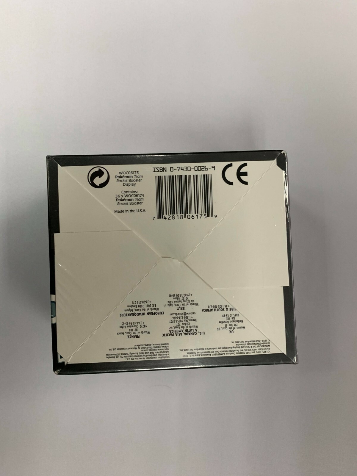 Pokemon Team Rocket Booster Box FACTORY SEALED Unlimited