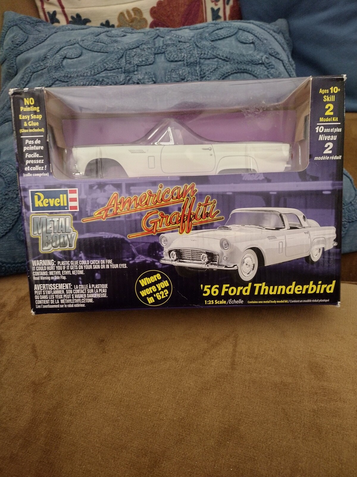 REVELL AMERICAN GRAFFITI 56' FORD THUNDERBIRD METAL MODEL