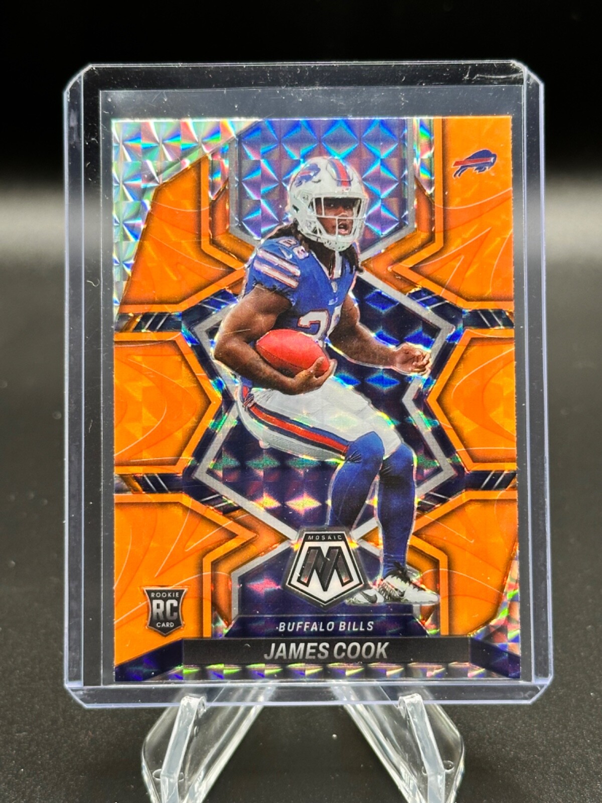 その他 PANINI MOSAIC SCAMACCA RC 2022 PANINI MOSAIC JAMES COOK REACTIVE ORANGE PRIZM RC #309