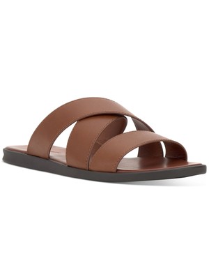 Мужские босоножки VINCE CAMUTO с коричневым верхом Waely Slide 8 М