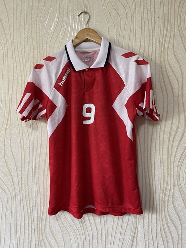 ウェア 1998 Denmark  kit Hummel 90s DENMARK National Team 1998 WC medium Football HUMMEL Shirt