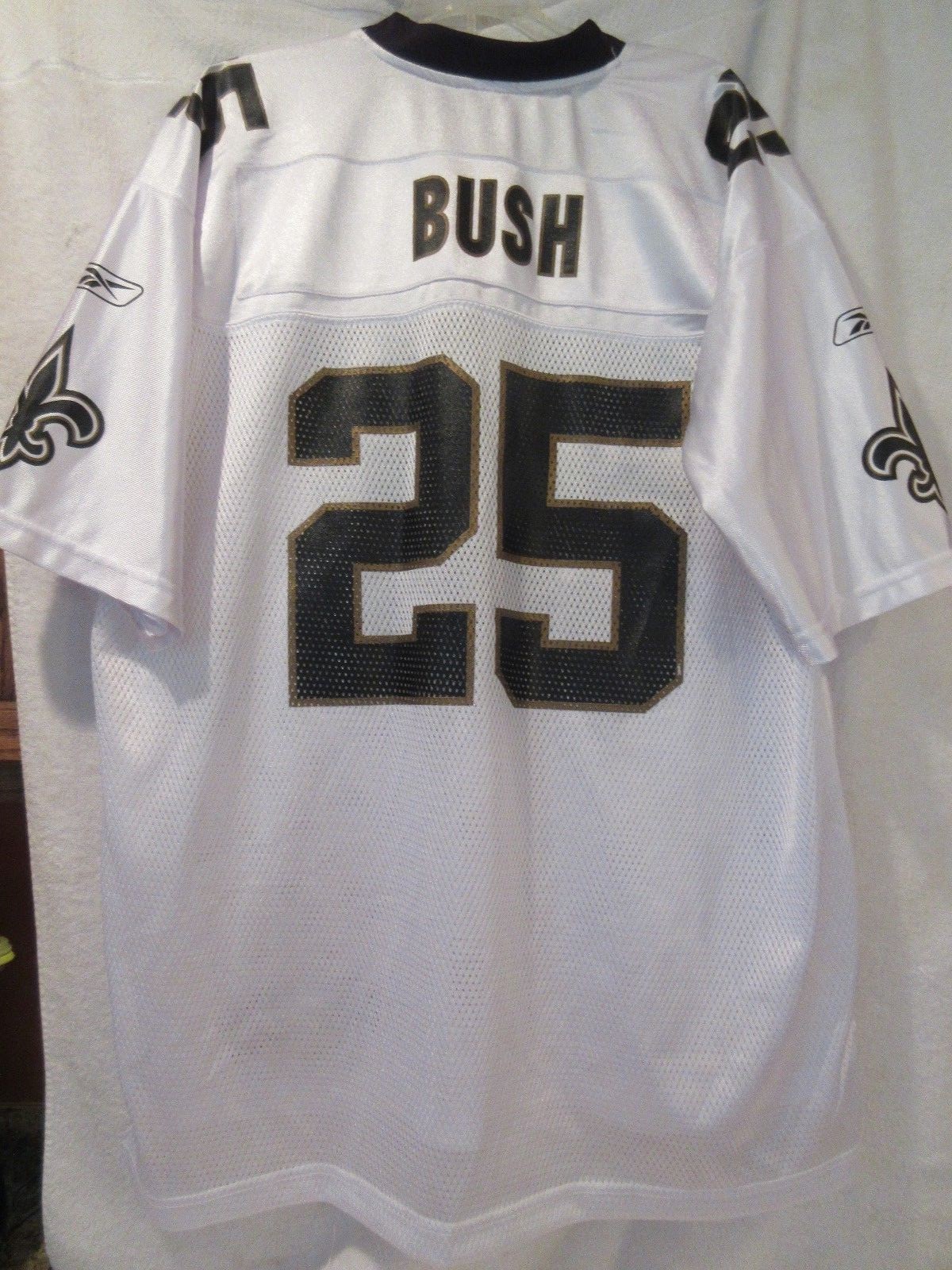 NEW ORLEANS SAINTS BUSH JERSEY 25