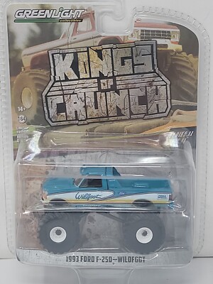 Greenlight Kings of Crunch 11 - Wildfoot - 1993 Ford F-250 1:64 Scale 49110-F
