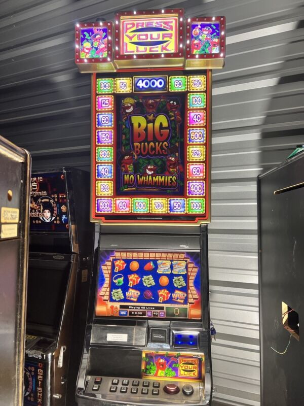 coinless casino slot machines for sale. WMS PRESS YOUR LUCK gaming Machine.