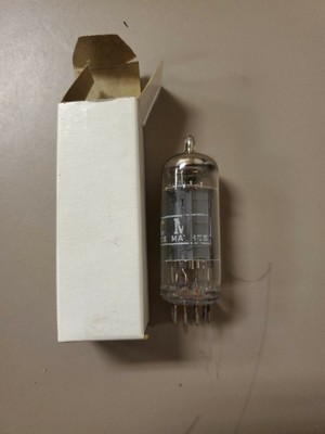 Curtis Mathes Electron Vacuum Tube Type 6GU7 Tested at 100 on Heathkit TC-2 NOS