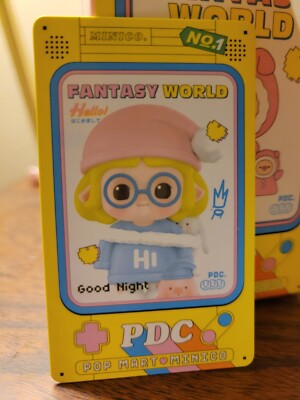 NeW Pop Mart x MINICO Fantasy WORLD * GOOD NIGHT * 