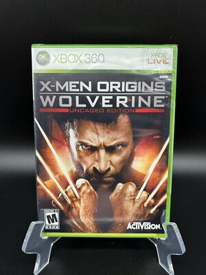 X-Men Origins Wolverine Uncaged Edition Microsoft Xbox 360 2009 Brand New Sealed