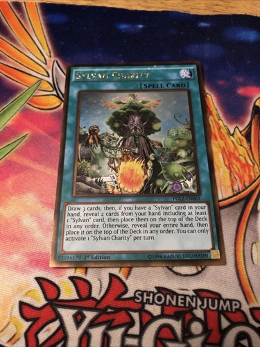 Yu-Gi-Oh! Sylvan Charity Gold Rare – PGL2-EN061, 1st Edition Aus Premium Gold: Return Of The Bling