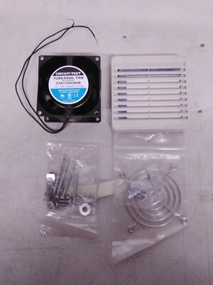 CIRCUIT-TEST Tubeaxial 3In 115V-AC Fan CFA1158038HB