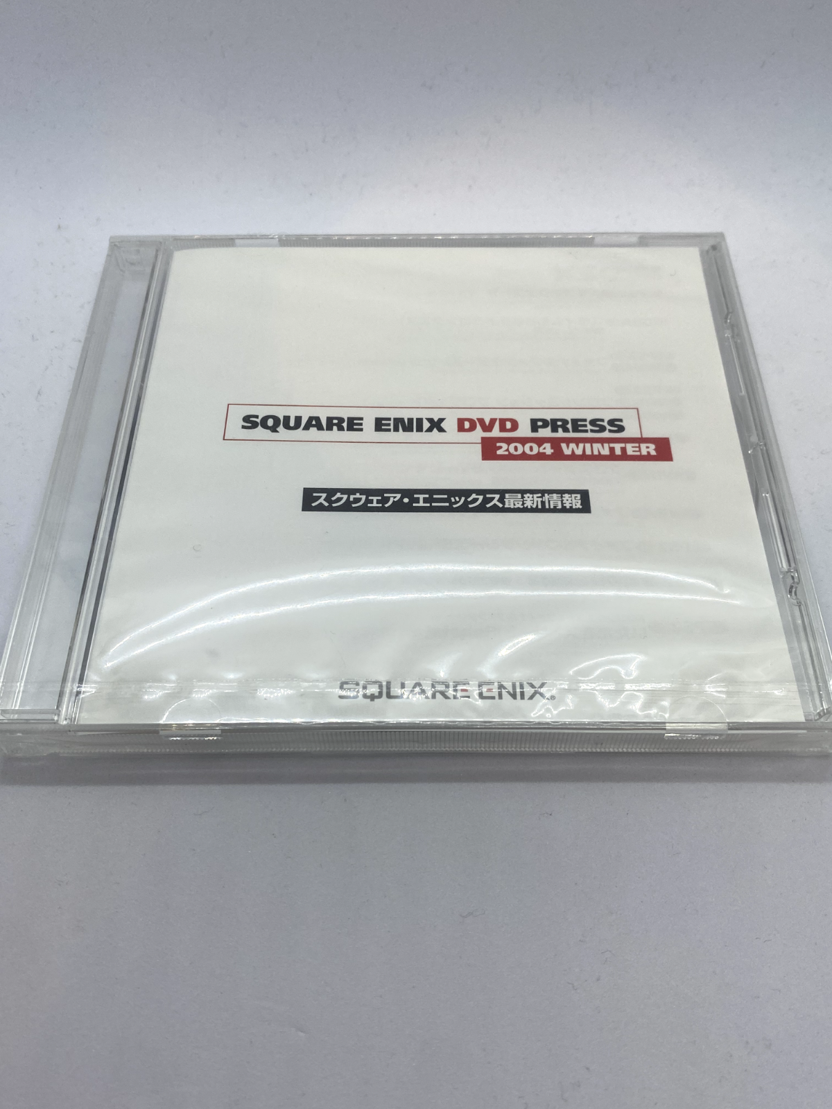 ◆非売品◆SQUARE ENIX DVD PRESS 2004 WINTER ✨非売品✨ SQUARE ENIX DVD PRESS 2004 WINTER