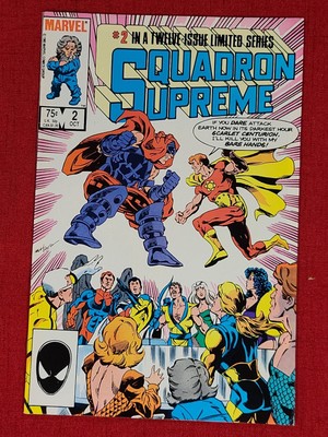 SQUADRON SUPREME #2 [DIRECT EDITION] (OCTOBER 1985) MARVEL COMICS 7.0