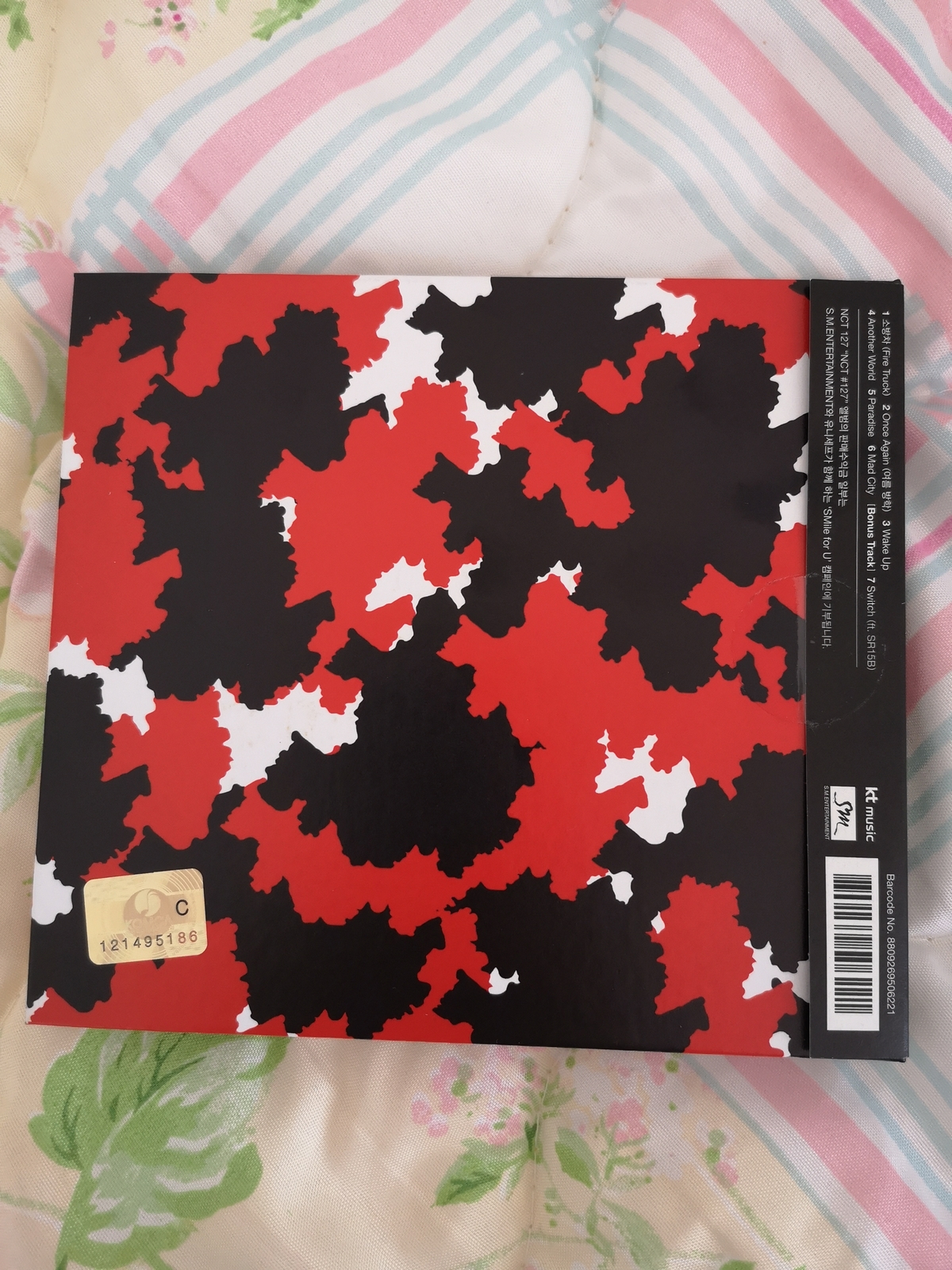 NCT 127 1st Mini Album Firetruck NCT 127 CD Great Jaehyun