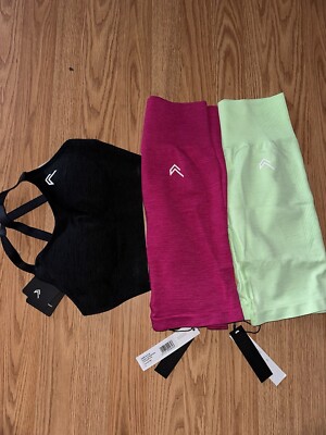 Oner Active Lot Of 3 Size Small Shorts And Bra