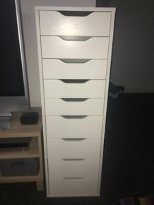 Ikea Alex 9 Drawer Unit White Dressers Drawers Gumtree