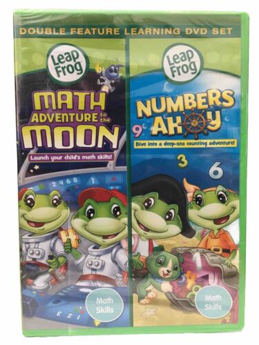 Leap Frog - Math Moon Adventure/Numbers Ahoy (Double Feature DVD Set) New Sealed | eBay Leap Frog - Math Moon Adventure/Numbers Ahoy (Double Feature DVD Set) New Sealed | eBay
