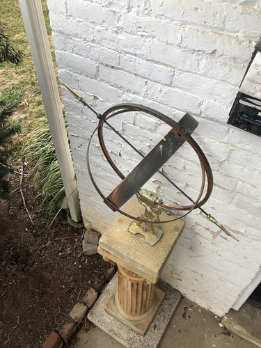 Very Rare Old Swedish Made Sundial