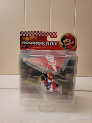 Hot Wheels Mario Kart Mario Standard Kart + Super Gluder l Die-Cast Cars New