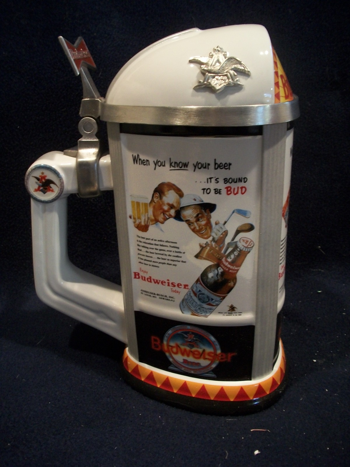 ANHEUSER BUSCH BUDWEISER TODAY 2006 MEMBERSHIP STEIN CB36 COLLECTOR'S CLUB