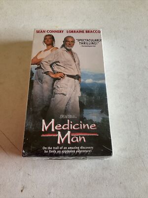 Medicine Man (VHS 1992) Sean Connery Lorraine Bracco NEW SEALED