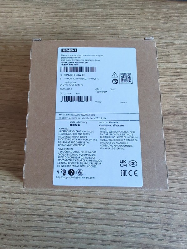 Siemens  Therm.-Motorschutzrelais 3rn2013-2bw30 Thermisch