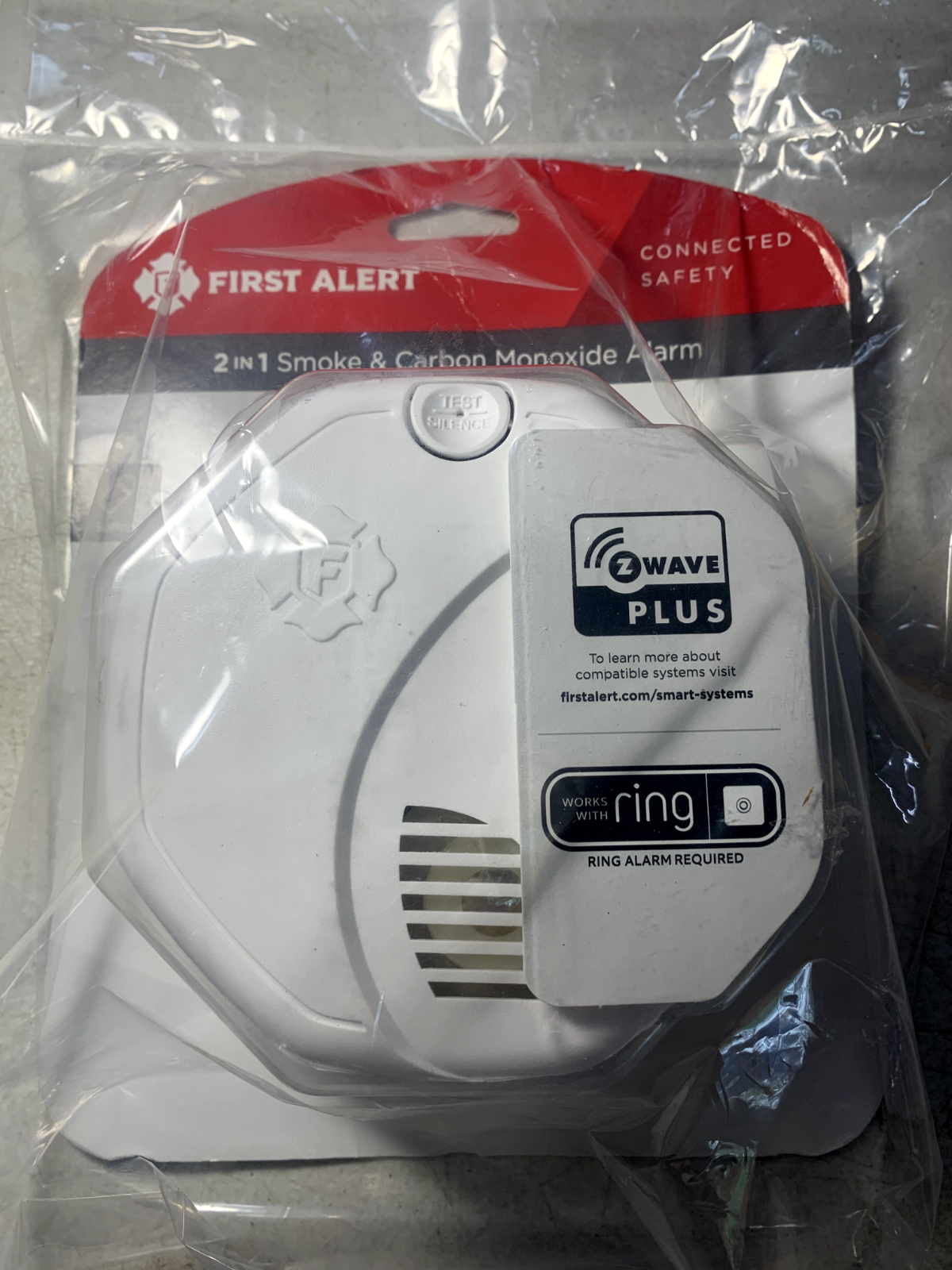 First Alert Wireless Smoke & Carbon Monoxide Alarm White ZC0