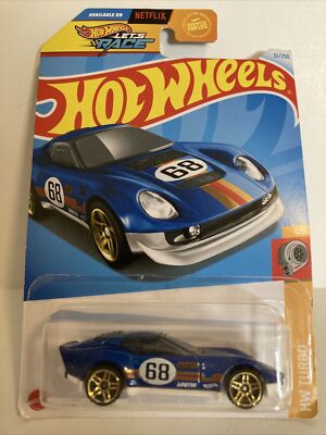 2024 Hot Wheels #51 Blue El Segundo Coupe HW Lets Race 1/5 Turbo SAME DAY SHIP