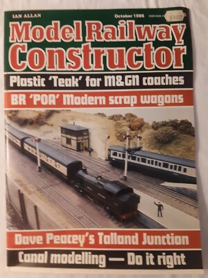 Model Railway Constructor #629 Oct 1986 FREE SHIPPING super strong pulling power