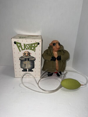 Vintage The Flasher Doll Figure Novelty Toy RARE In Original Box Gag Gift Funny