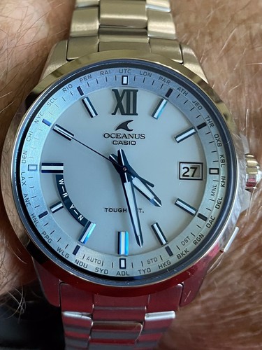 Brand-New Casio OCEANUS OCW-T150-2AJF Men's Solar Power Brand-New Casio OCEANUS OCW-T150-2AJF Men's Solar Power