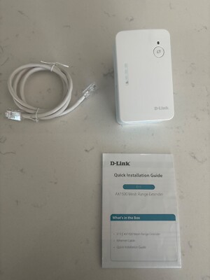 D-Link AX1500 Mesh Range Extender E15 Eagle Pro AI