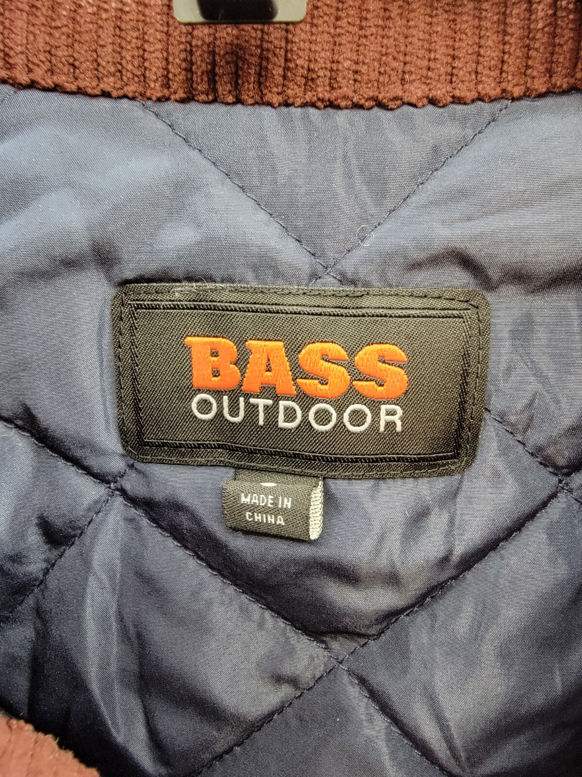 BASS OUTDOOR Relaxed Fit Corduroy Shirt Jacket Men's S Rum Raisin Long Sleeve - Picture 12 of 19