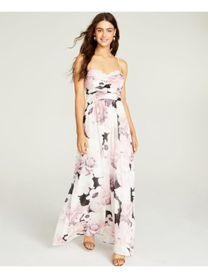 

Женское розовое платье TRIXXI на тонких бретелях, формальный крой + расклешенное платье для подростков, Розовый