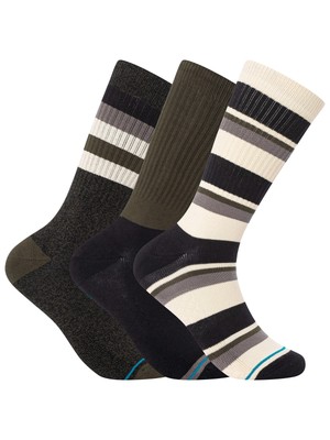 

Набор из 3 мужских носков Stance Coldwolf Crew, разноцветные, Multicoloured