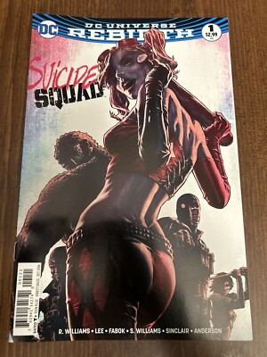 SUICIDE SQUAD # 1 LEE BERMEJO VARIANT HARLEY QUINN BATMAN 1