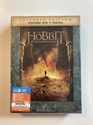 THE HOBBIT The Desolation of Smaug 5-Disc Set DVD New Sealed