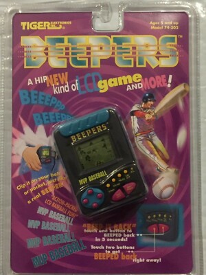 Tiger Electronics BEEPERS BASEBALL LCD Handheld Game 1996 NEW SEALED 