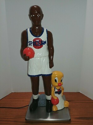 Rare Vintage Michael Jordan Space Jam Figural Ceramic Bank