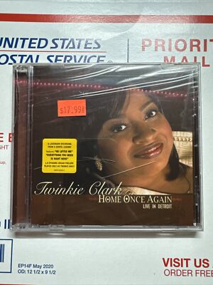 Home Once Again: Live in Detroit Twinkie Clark NEW SEALED CD Funk Soul Gospel