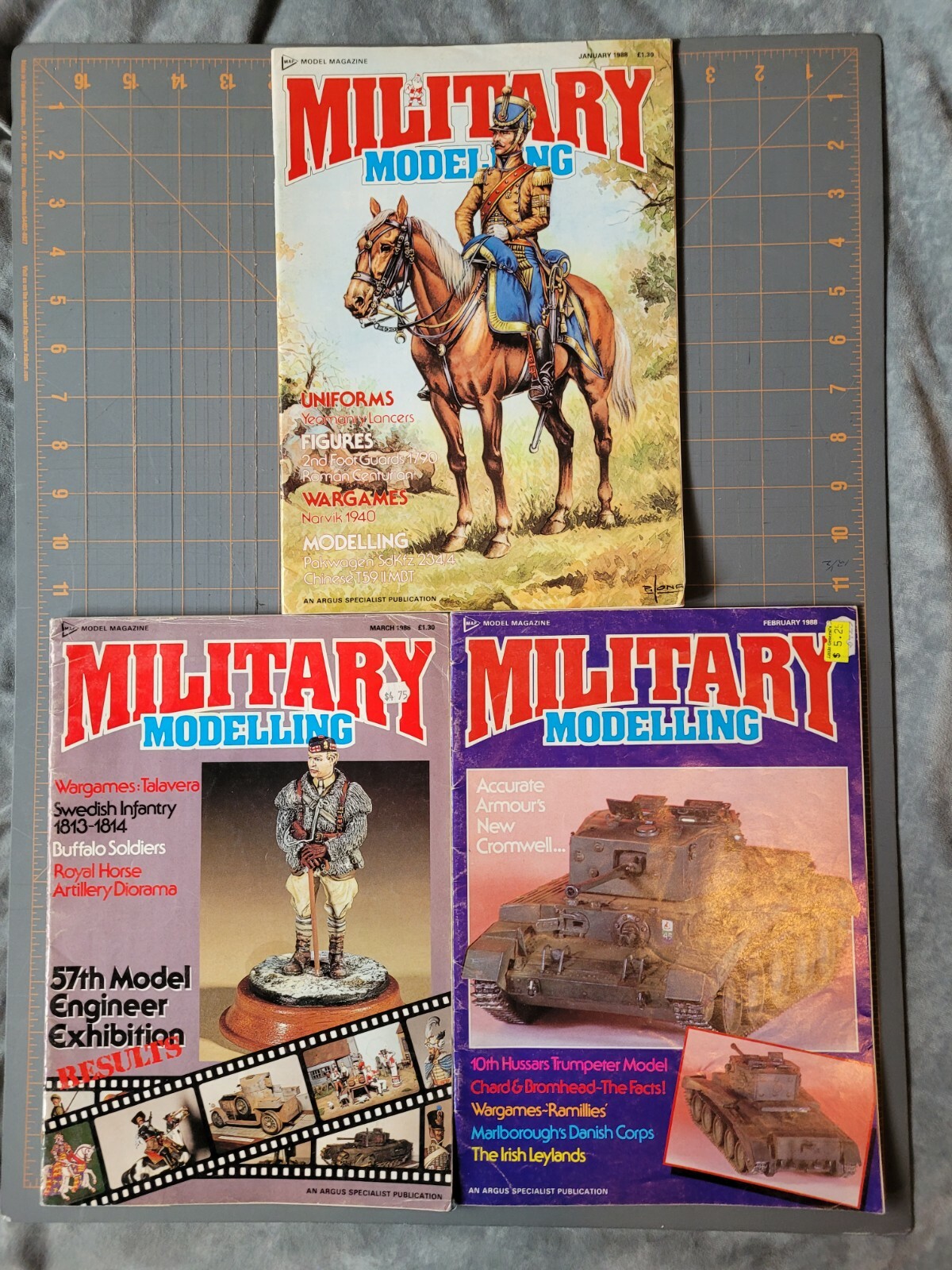 Vintage Military Modelling Magazine Issues Jan, Feb, March Vintage Military Modelling Magazine Issues Jan, Feb, March