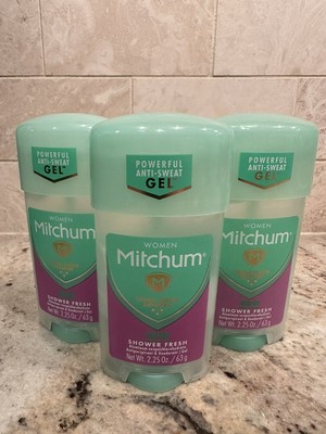 Mitchum Women s Lady Power Shower Fresh Gel Womens Deodorant 2.25 Oz Pack Of 3