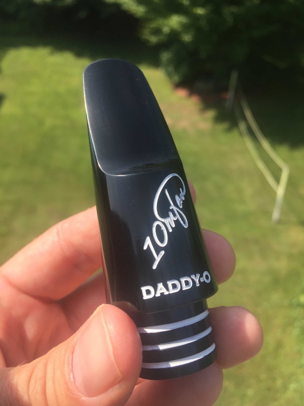 10MFAN DADDY-O  ALTO SAX SAXOPHONE MOUTHPIECE MEYER OTTO LINK KILLER!
