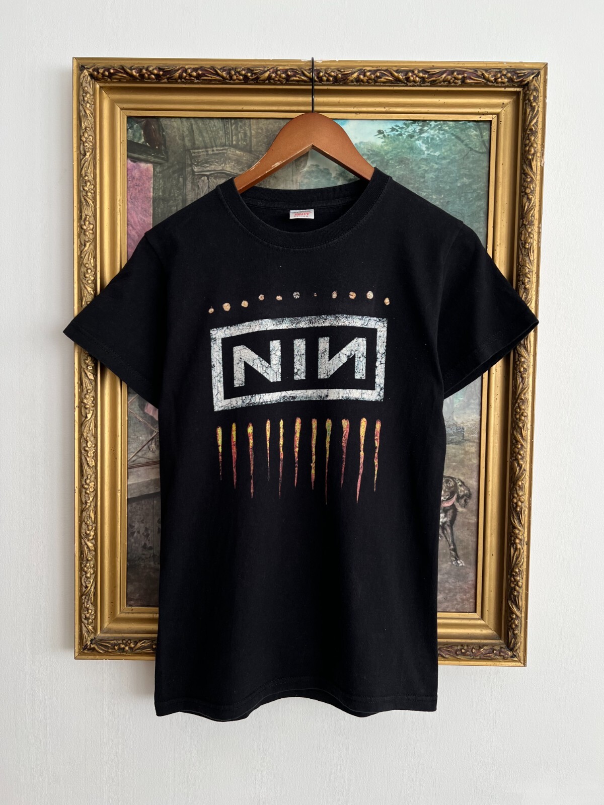 ミュージシャン 90's Nine Inch Nails T-shirt Vintage 90's Nine Inch Nails Closure T-Shirt – Mills Vintage USA