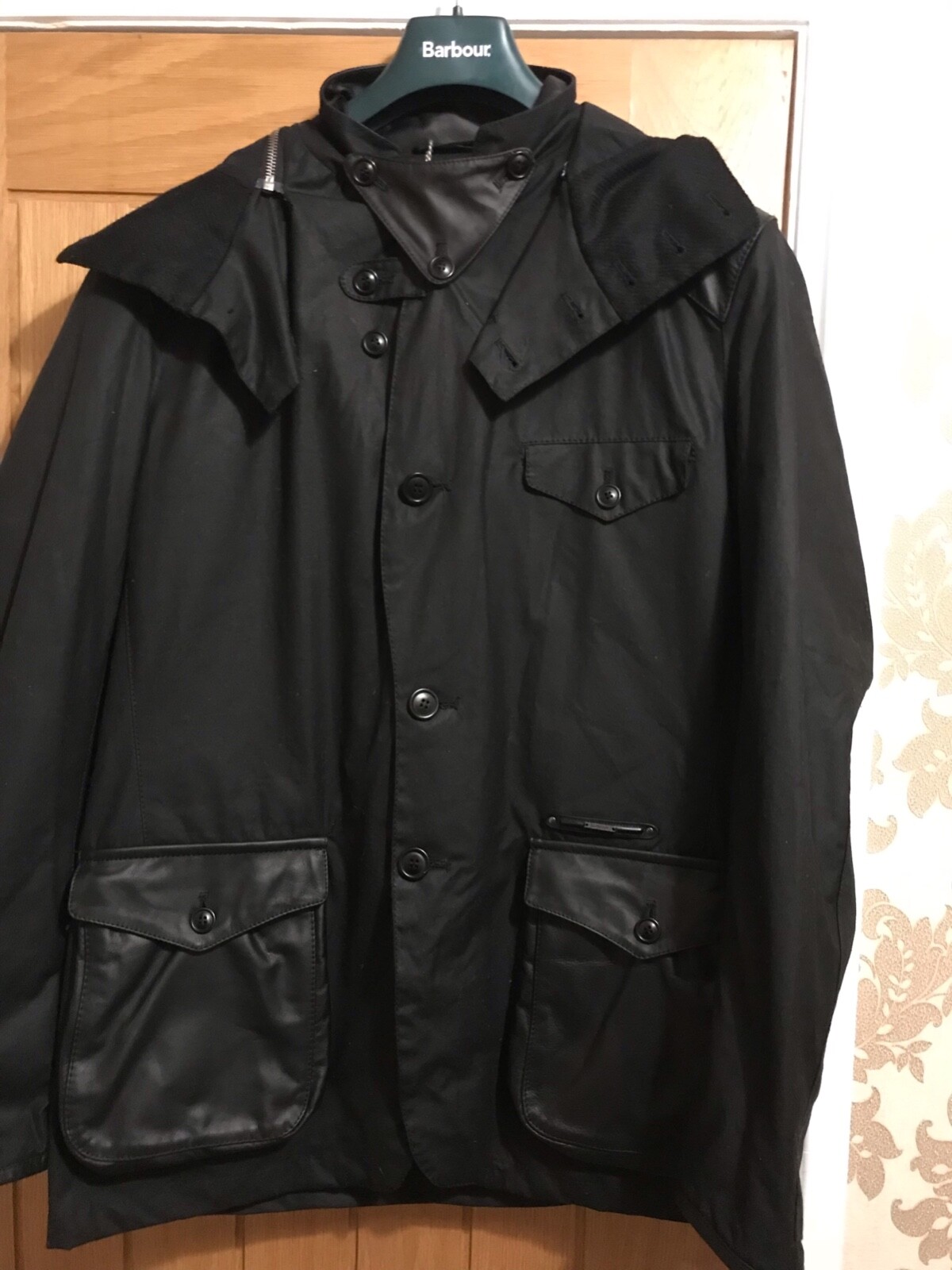 新作グッ 稀少！Barbour バブアー WAX SUPA-COMMANDER ミリタリー