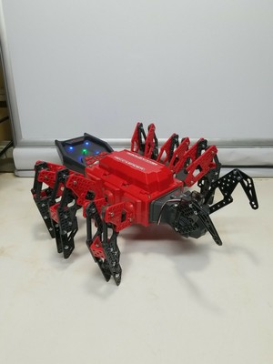 Meccano Erector MeccaSpider STEM  Interactive Spider Robot Built
